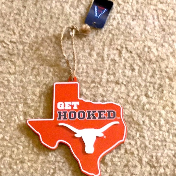 Longhorn Christmas Ornament - Picture 1 of 3